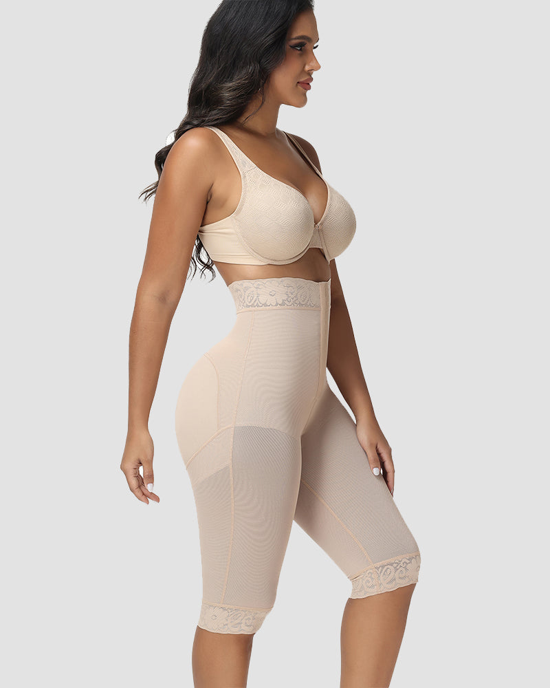 Shapshe® Faja Alta con Encaje Control de Abdomen Moldeador de Muslos