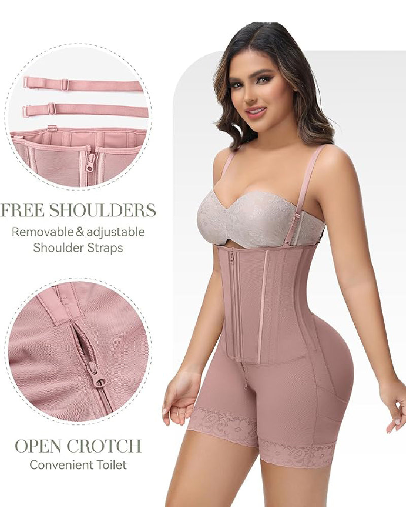Shapshe® Faja Moldeadora BBL de Alta Compresión con Cinturón Extremo para la Cintura