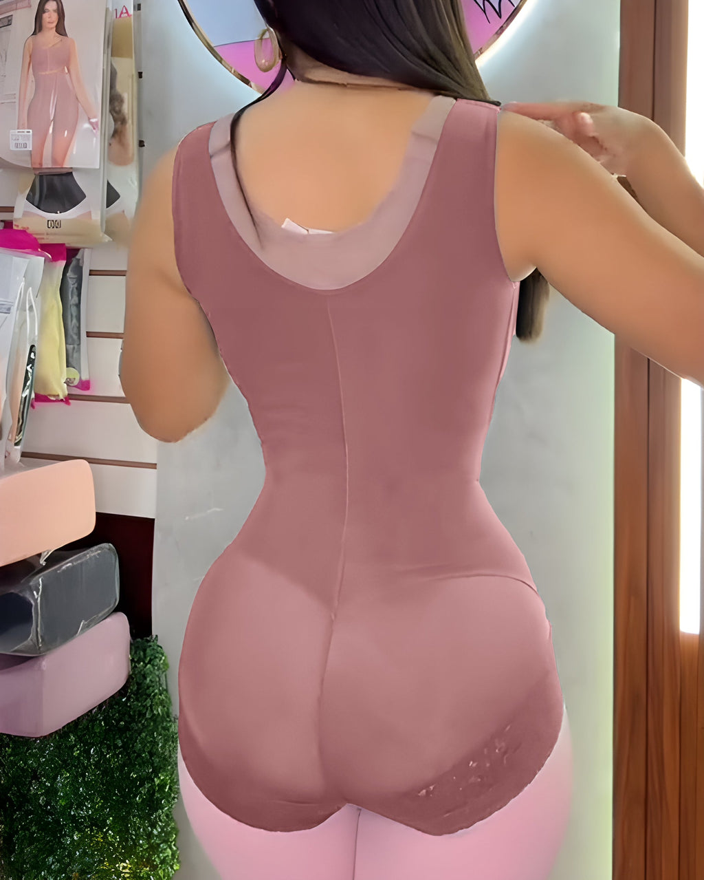 Shapshe® Fajas Colombianas Moldeador Corporal Overbust de Doble Compresión