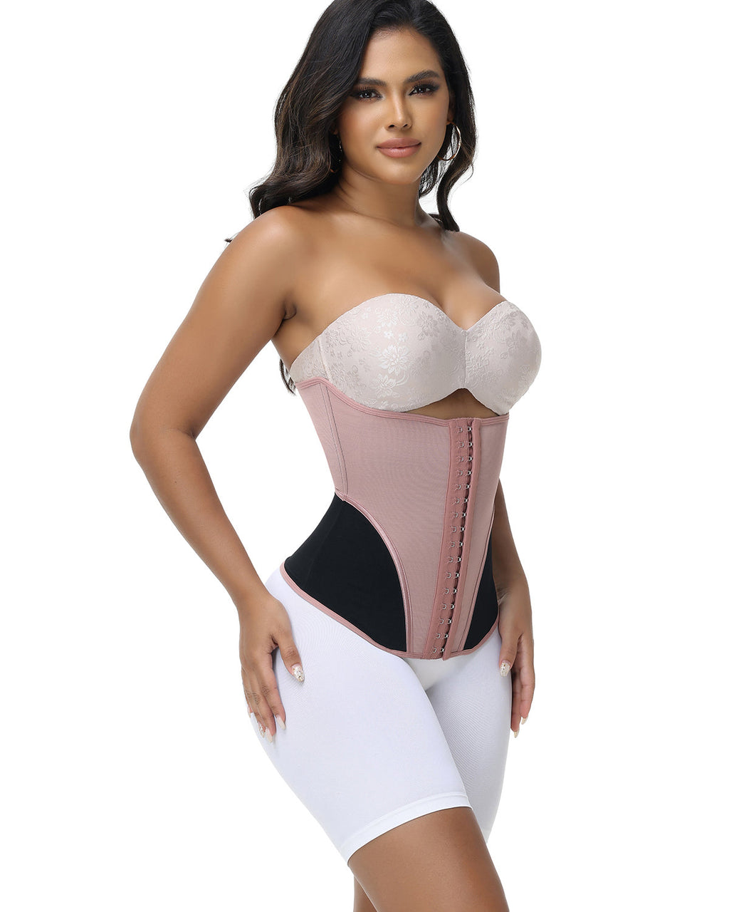 Shapshe® Fajas Colombianas Cinturilla con Cierre de Ganchos en Contraste (Preventa)