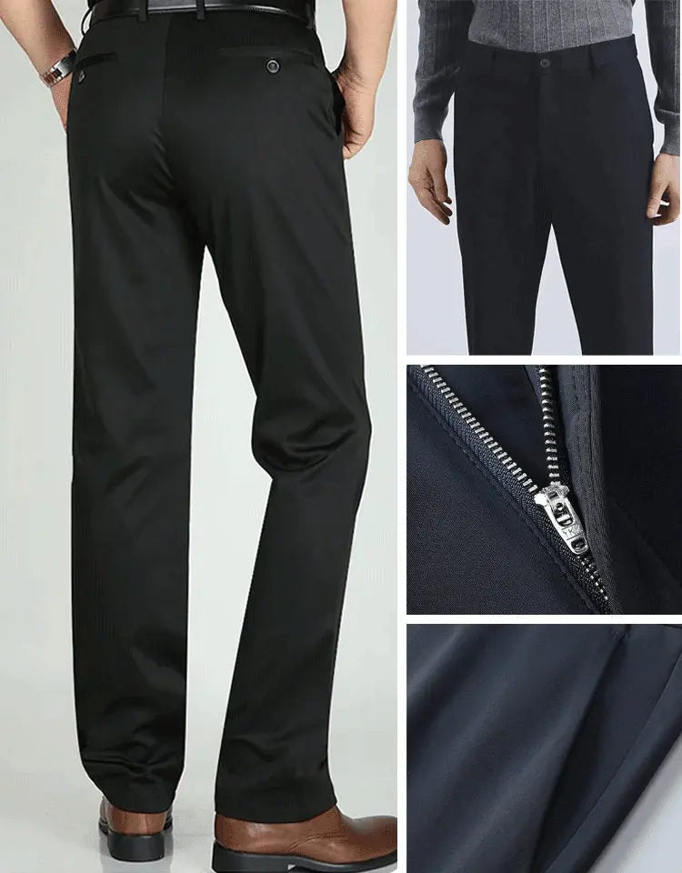 👖 Pantalones Business Slim Otoño-Invierno para Hombre – Estilo Elegante y Confort Todo el Día ✨❄️