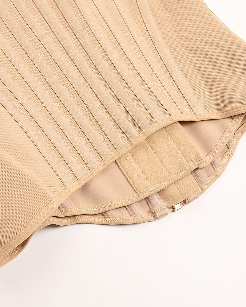 Shapshe® Corset Cinturilla Curvada con Ballenas, Alta Compresión para Cintura Pequeña