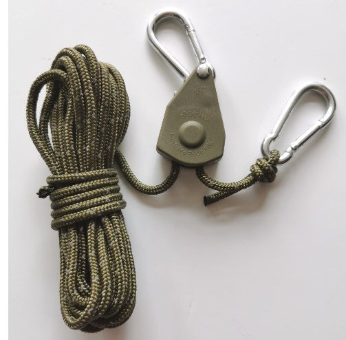 🪢 Cuerda de Camping Portátil, Ajustable y Fija – Ideal para Aventuras y Actividades al Aire Libre 🌳✨