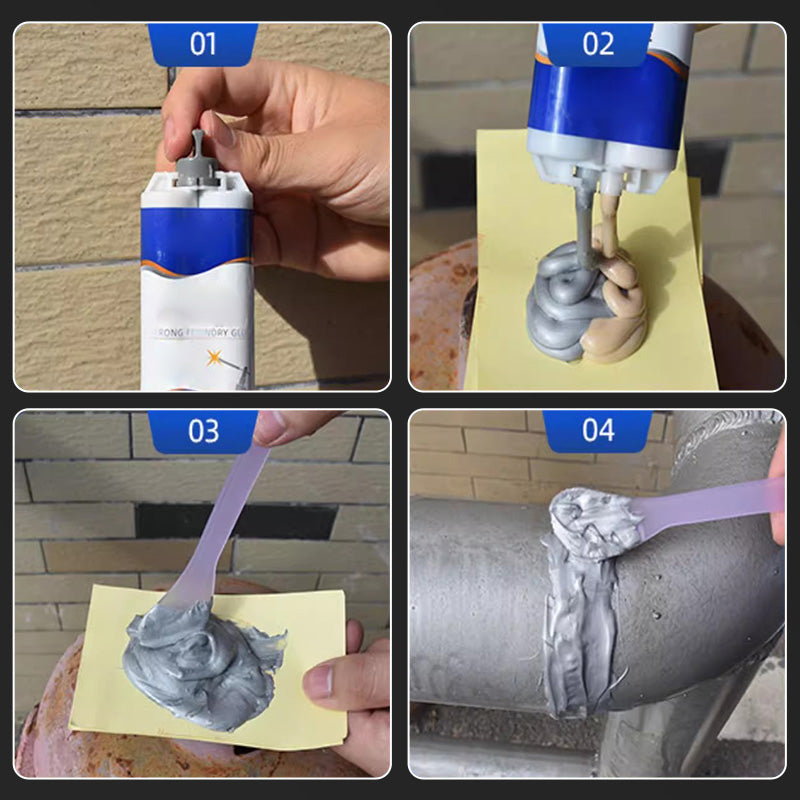 🛠️ Pegamento de Metal – Adhesivo de Reparación y Soldadura para Metal, Fuerte y Duradero ✨⚡