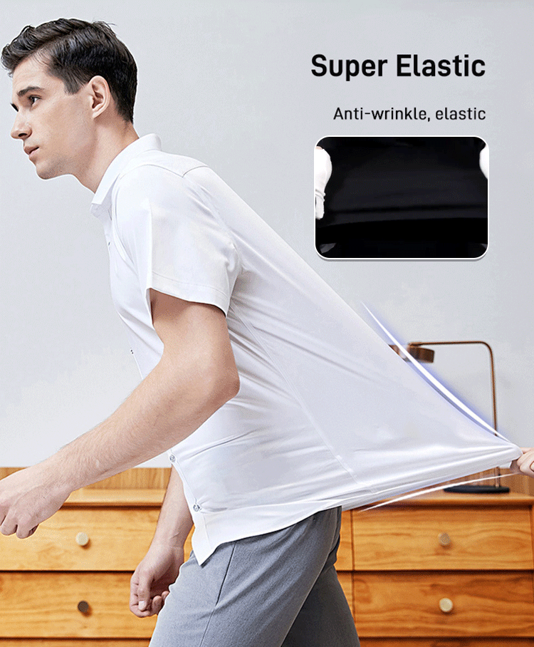 🔥Oferta especial de verano👕Camisa de golf para hombre con secado rápido y absorción de la humedad