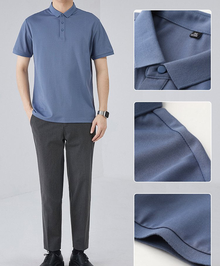 🔥Oferta especial de verano👕Camisa de golf para hombre con secado rápido y absorción de la humedad