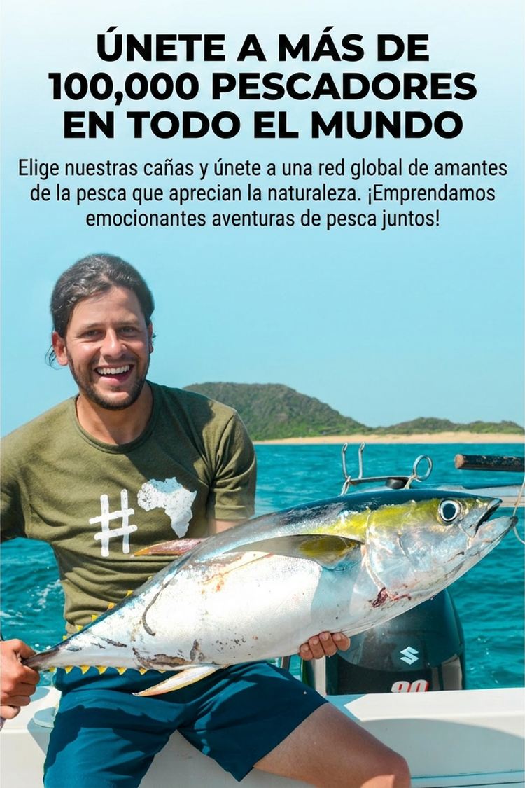 ⏰🔥 ¡50% DE DESCUENTO POR TIEMPO LIMITADO! 🎣 Caña de Pescar Plegable – Ligera, Duradera y Lista para la Aventura ✨🌊