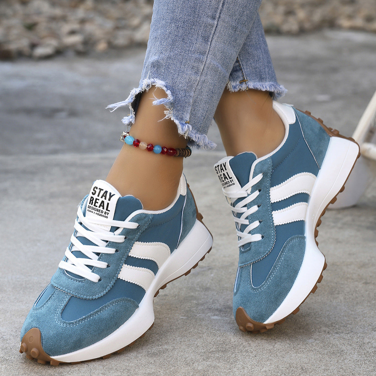 ⏰ ¡Oferta Limitada 50% OFF! 👟 Tenis Chunky Casual Antiderrapantes para Mujer – Suela Plataforma 4cm, Estilo y Comodidad Todo el Día ✨💖