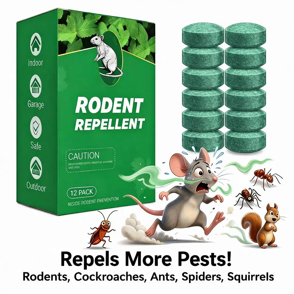 🐍🚫 ¡OFERTA 50% OFF! Pastillas Repelentes de Plagas – Protección Total para tu Hogar