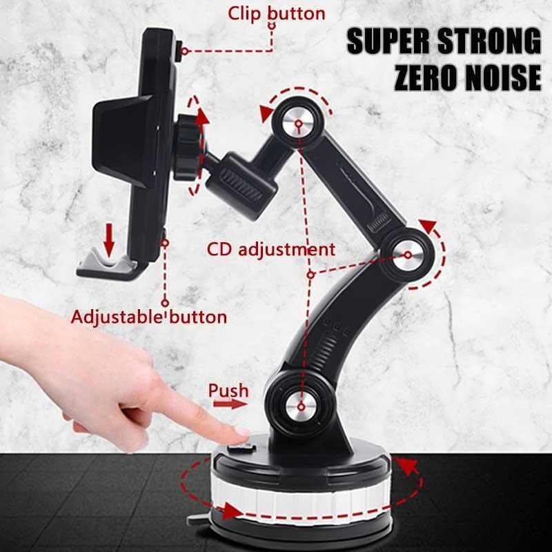 Soporte para teléfono de coche de súper adsorción