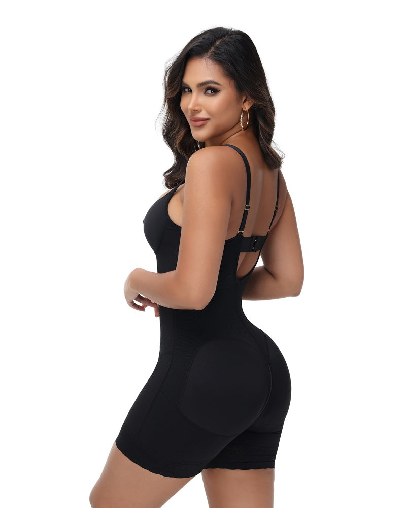 Shapshe® Body Moldeador con Control de Abdomen y Sujetador Sexy para Pezones