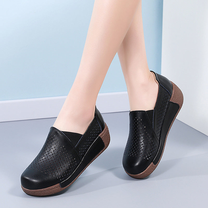 Zapato Ortopédico Cuero Suave Esencia Cielo Serenidad, Alivio Del Dolor Y Confort Diario