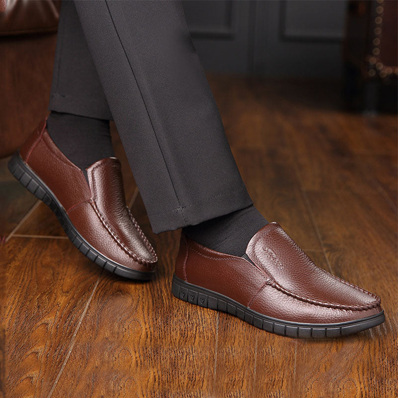 Zapato Ortopédico Cuero Suave Cumbre Serenidad Armonía, Alivio y Comodidad Instantánea