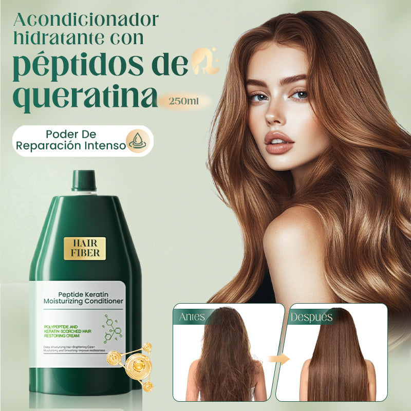 ⏰🔥 ¡50% DE DESCUENTO POR TIEMPO LIMITADO! 💆‍♀️✨ Crema Polipéptidos – Reparación Profunda y Alisado 24h Sin Frizz 🌿💖