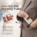 ⏰🔥 ¡50% DE DESCUENTO POR TIEMPO LIMITADO! 💼✨ Cartera de Cuero con Bloqueo RFID – Protege tu Dinero y Tarjetas con Estilo 💖🌿