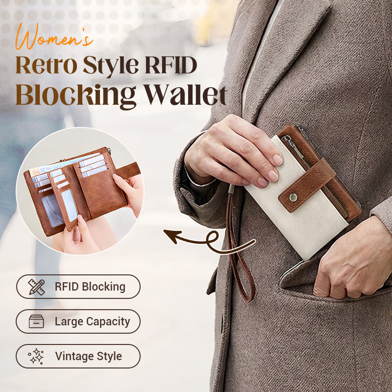 ⏰🔥 ¡50% DE DESCUENTO POR TIEMPO LIMITADO! 💼✨ Cartera de Cuero con Bloqueo RFID – Protege tu Dinero y Tarjetas con Estilo 💖🌿