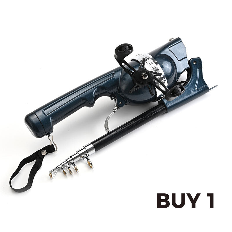 ⏰🔥 ¡50% DE DESCUENTO POR TIEMPO LIMITADO! 🎣 Caña de Pescar Plegable – Ligera, Duradera y Lista para la Aventura ✨🌊