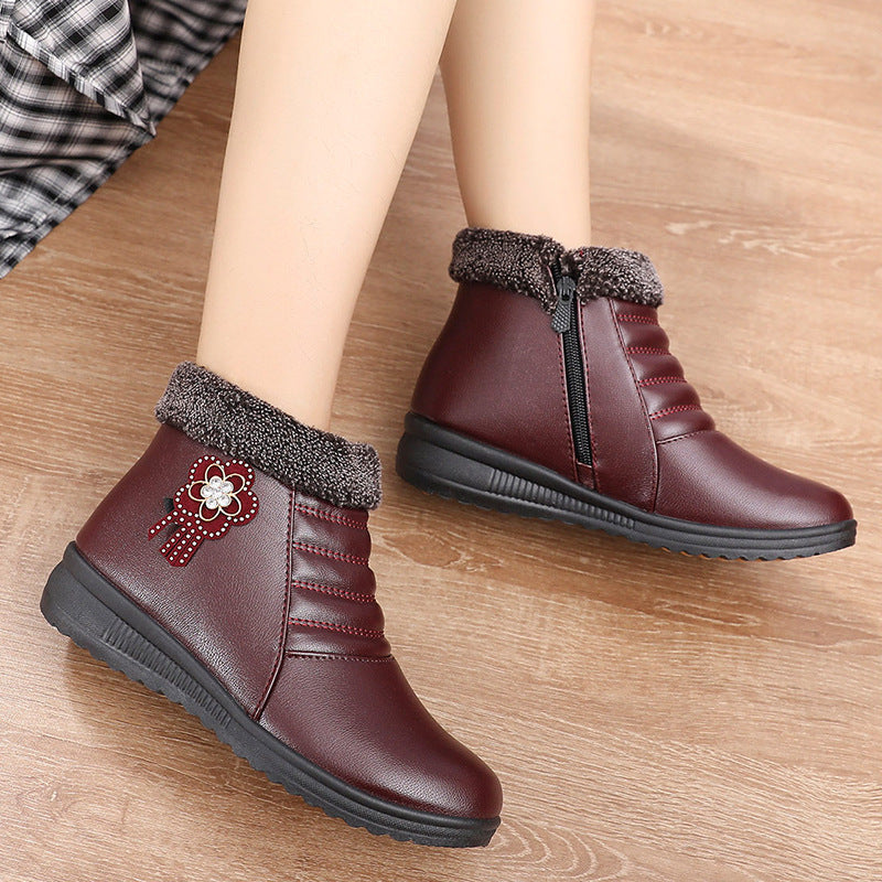 Botas Ortopédicas Cuero Suave Aurora Boreal Serenidad, Comodidad Elegante Todo el Día