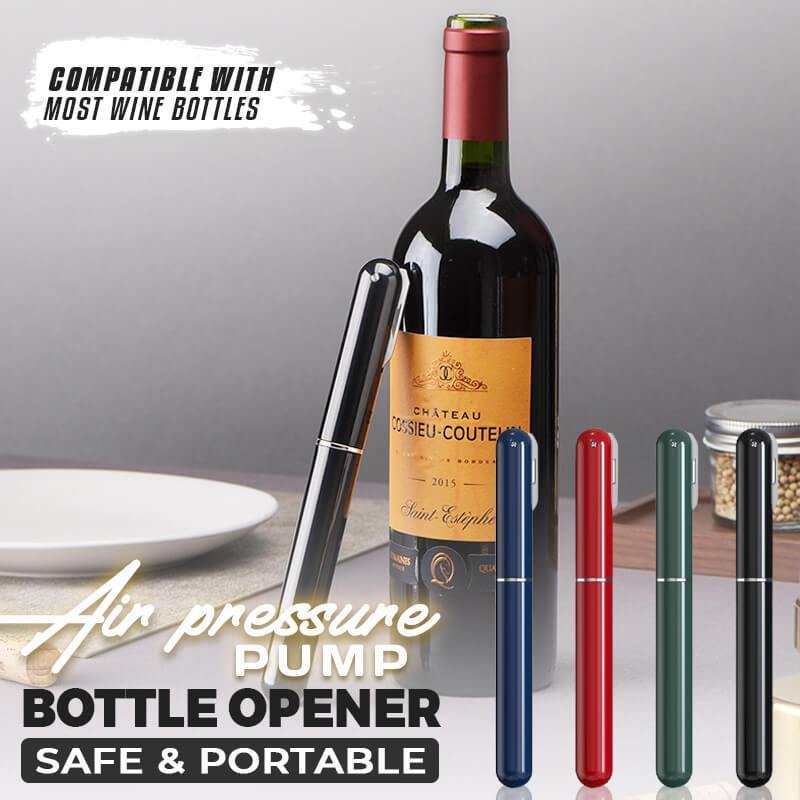 🔥 50% DE DESCUENTO 🔥 Abridor de Botellas con Bomba de Presión de Aire 🍾💨 ¡Abre tus bebidas de forma rápida y divertida!