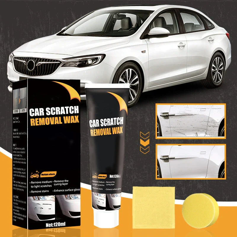 🚗✨ Pasta Pulidora para Pintura de Automóviles – Reduce Arañazos, Compatible con Todos los Colores, Aplicación Rápida y Acabado Brillante 🔧💎