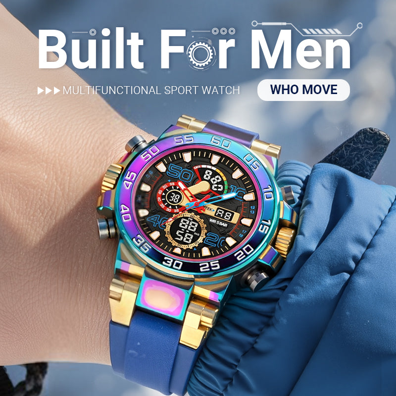 ⌚🔥 ¡50% OFF por Tiempo Limitado! Reloj Inteligente LED Impermeable – 7 Modos Deportivos + Monitor de Sueño | Batería Duradera 💥✨