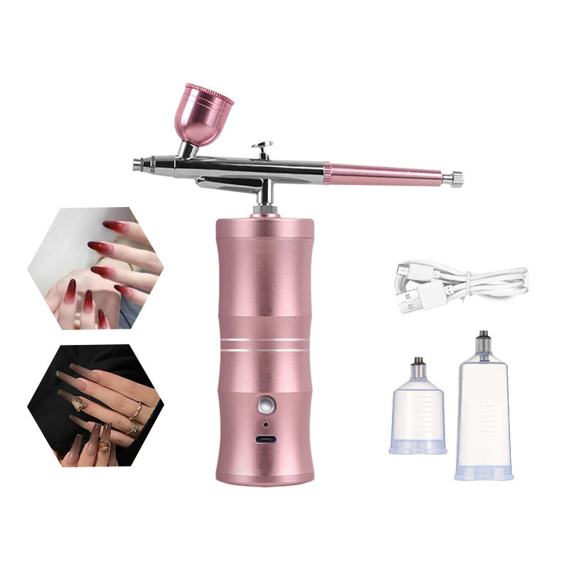 ⏰🔥 ¡Oferta Especial 50% OFF! 🎨 Kit Eléctrico de Cepillo de Aire – Compresor Integrado para Pintura Profesional ✨🖌️