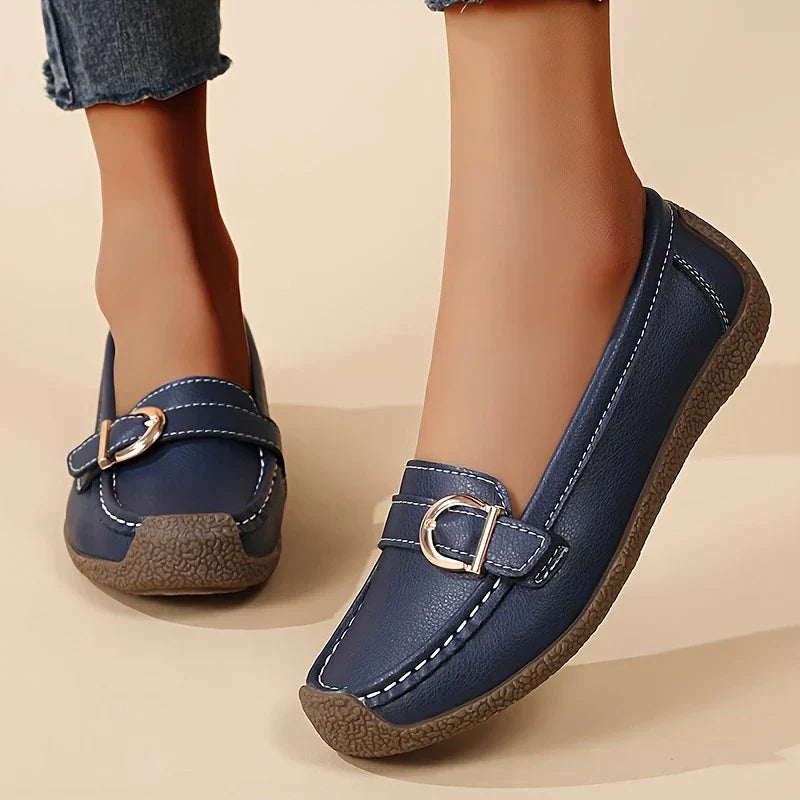 Zapato Casual Cuero Suave Esencia Horizonte Calma, Comodidad Ligera Todo el Día