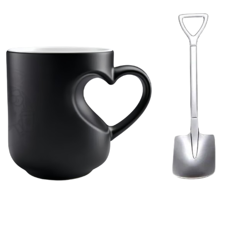 ⏰🔥 ¡50% DE DESCUENTO POR TIEMPO LIMITADO! ☕ Taza de Cerámica que Cambia de Color – Asa en Forma de Corazón para Momentos Mágicos 💖✨