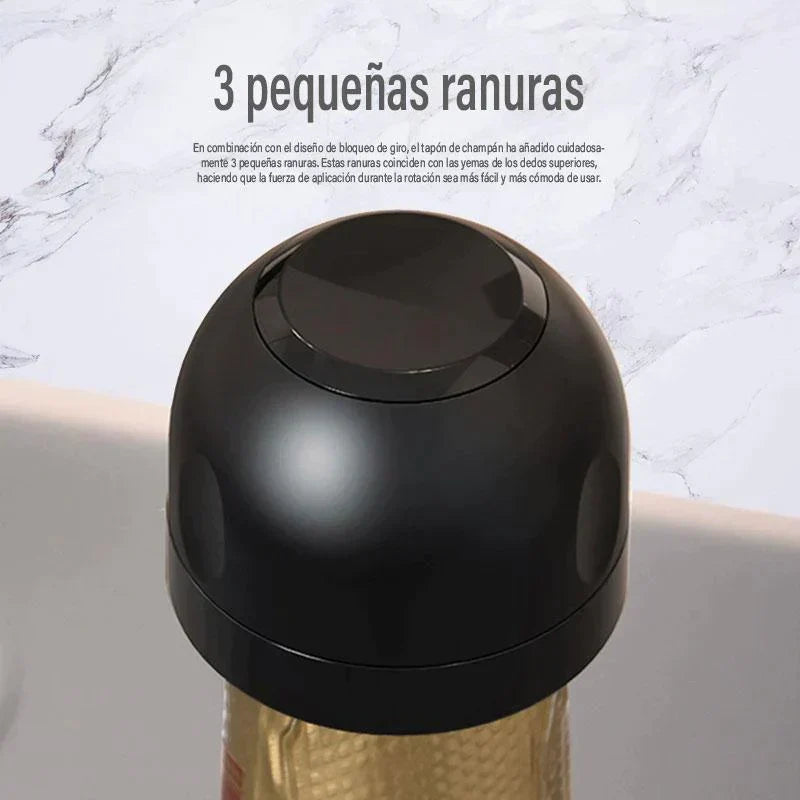 Tapón sellado de silicona para botellas de vino/champán