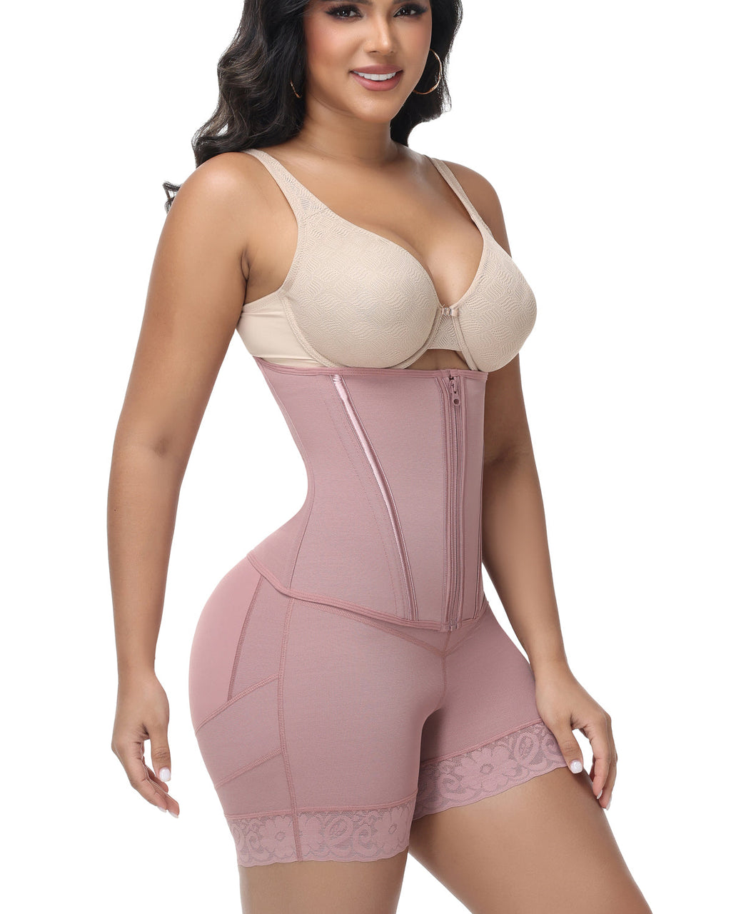 Shapshe® Short Moldeador Levanta Glúteos de Cintura Alta con Cinturilla Modeladora