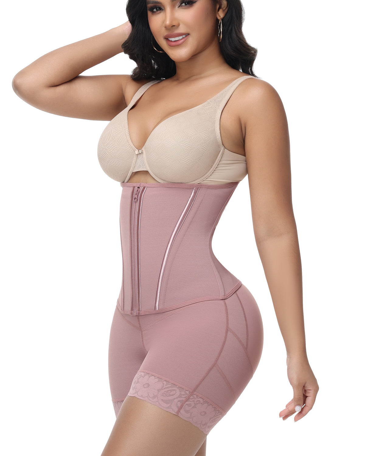 Shapshe® Short Moldeador Levanta Glúteos de Cintura Alta con Cinturilla Modeladora