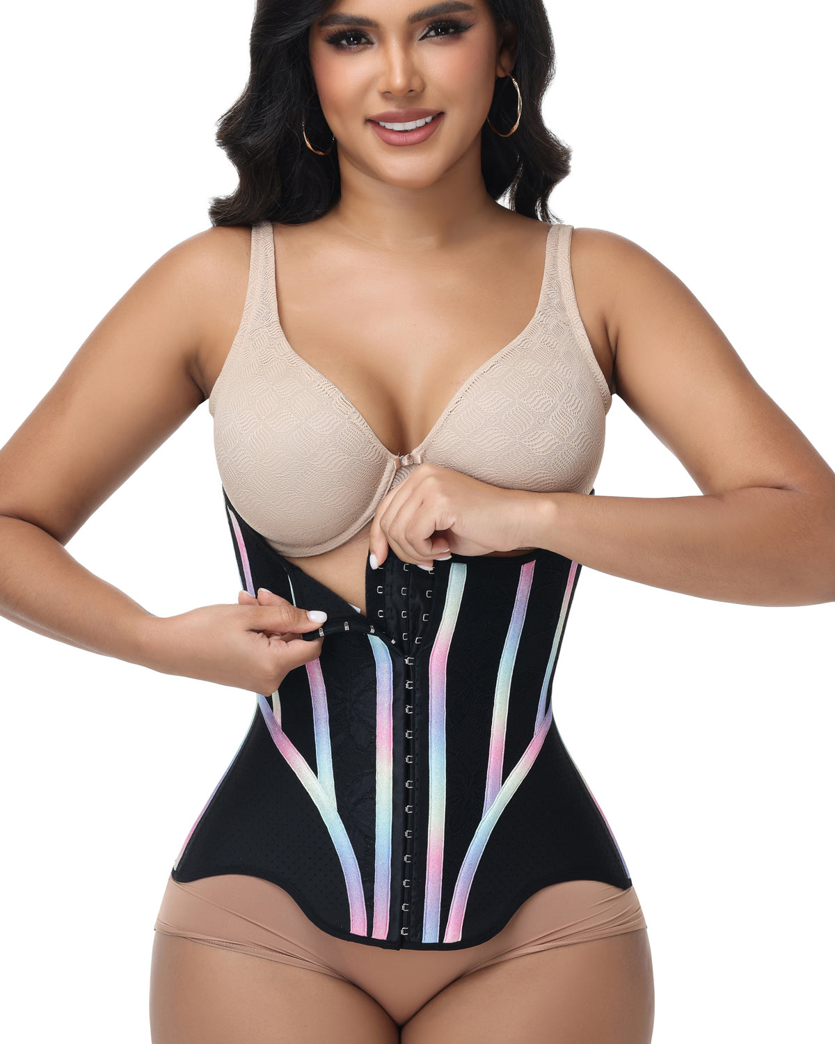 Shapshe® Fajas Colombianas Moldeadoras de Cintura Coloridas para Abdomen