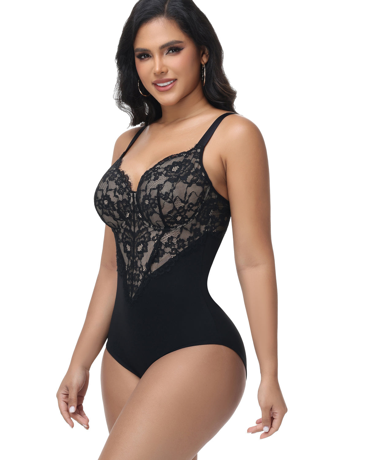 Shapshe® Body Moldeador Levanta Cadera de Encaje Floral Sexy