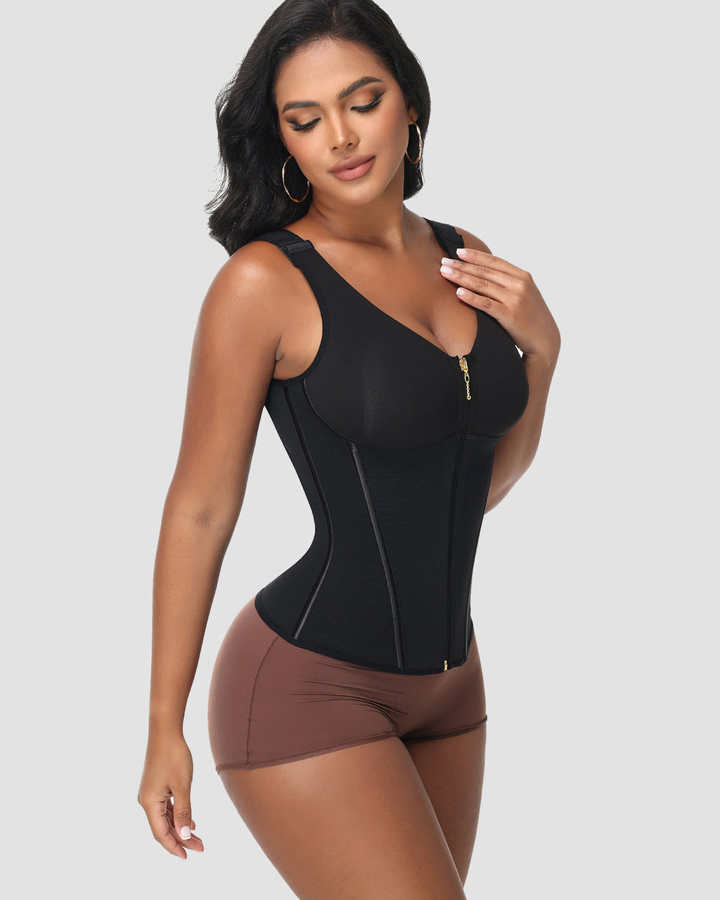 Faja Moldeadora para Mujer Control de Abdomen Chaleco Cinturilla Reductora
