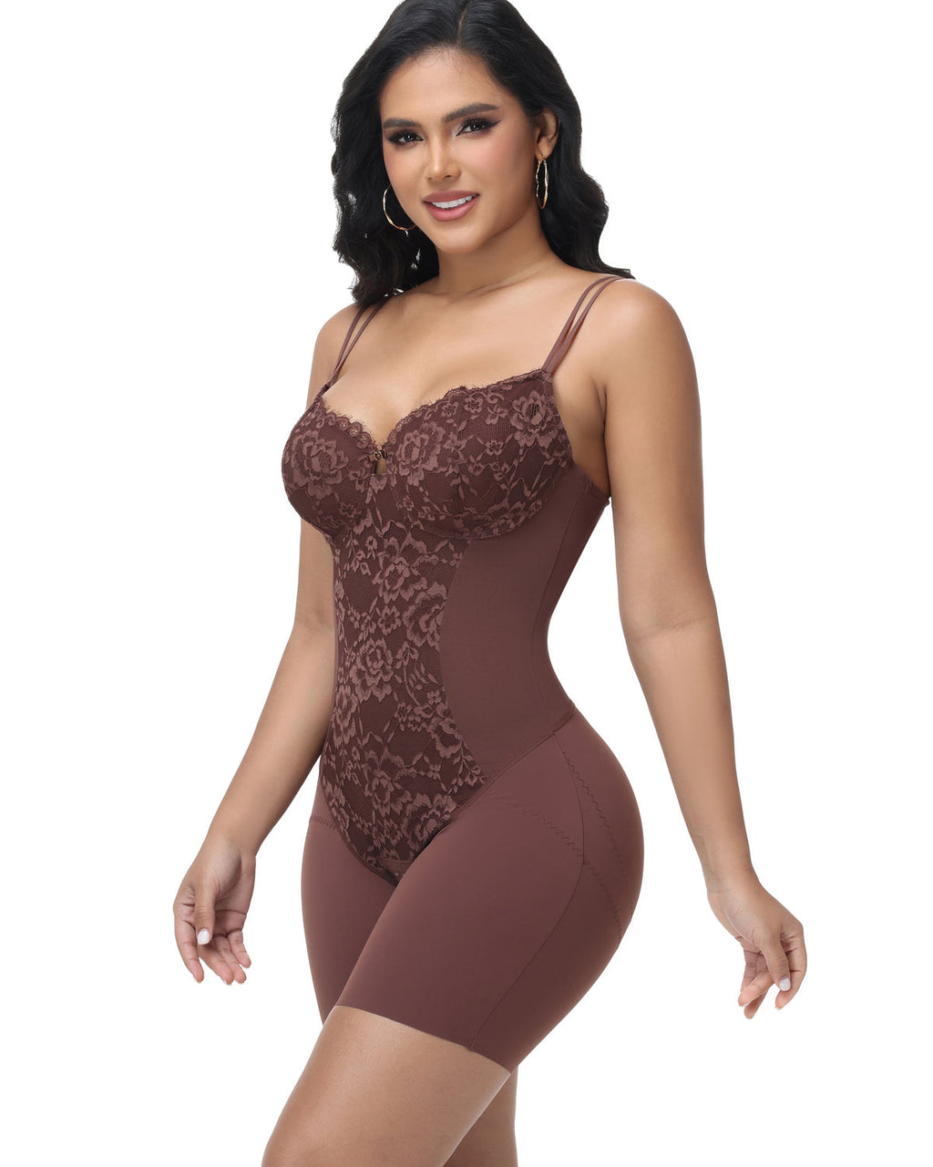 Shapshe® Body de Encaje con Sostén Incorporado Moldeador