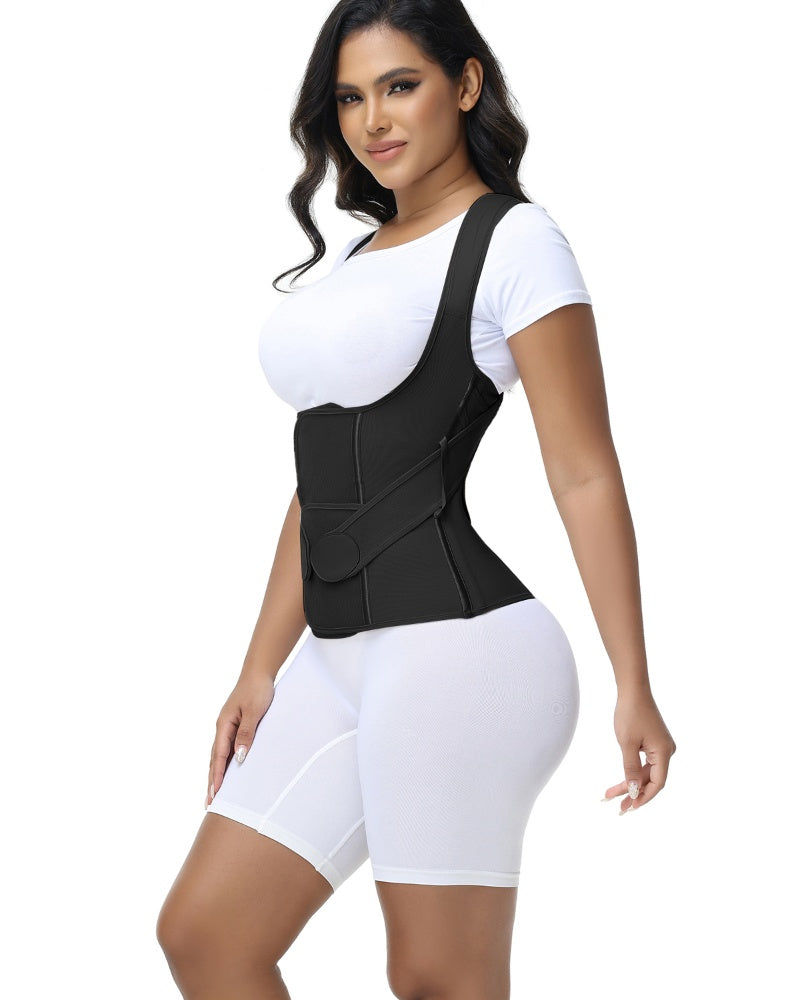 Shapshe® Fajas Colombianas Corrector de Postura Soporte Lumbar Cinturilla Moldeadora