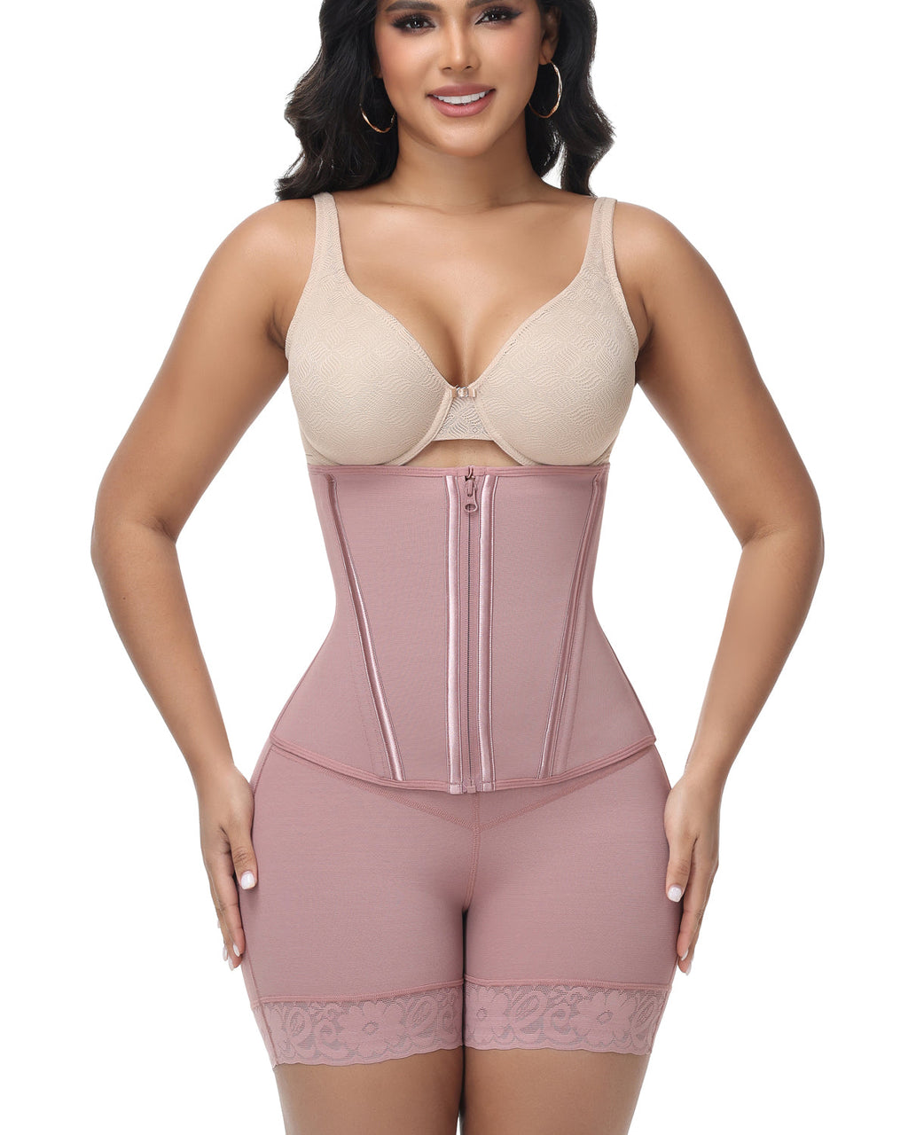 Shapshe® Short Moldeador Levanta Glúteos de Cintura Alta con Cinturilla Modeladora