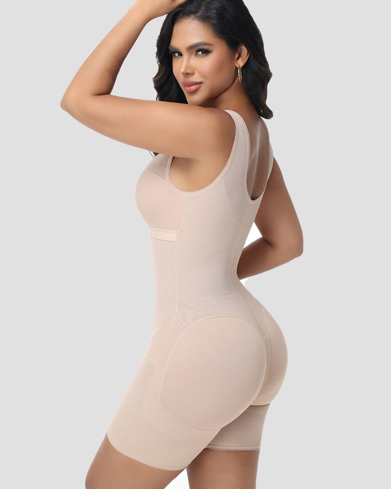 Shapshe® Fajas Colombianas Elastizadas Moldeadoras de Cuerpo Hasta Medio Muslo (Preventa)