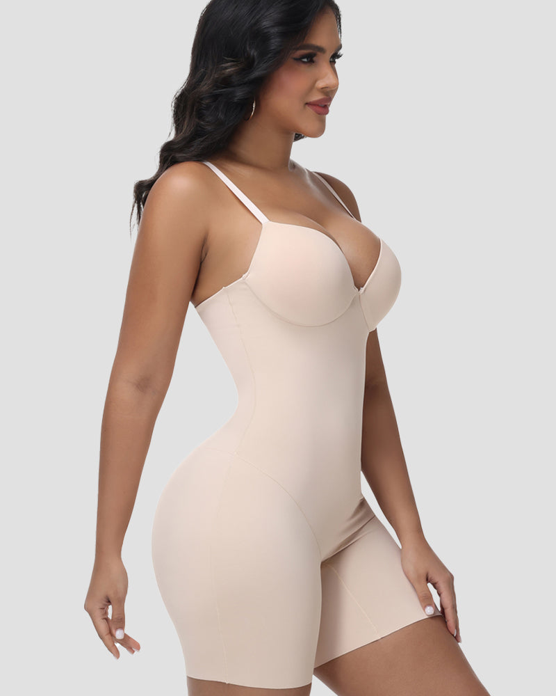 Shapshe® Body Moldeador de Cintura Media con Control de Abdomen y Sostén Incorporado