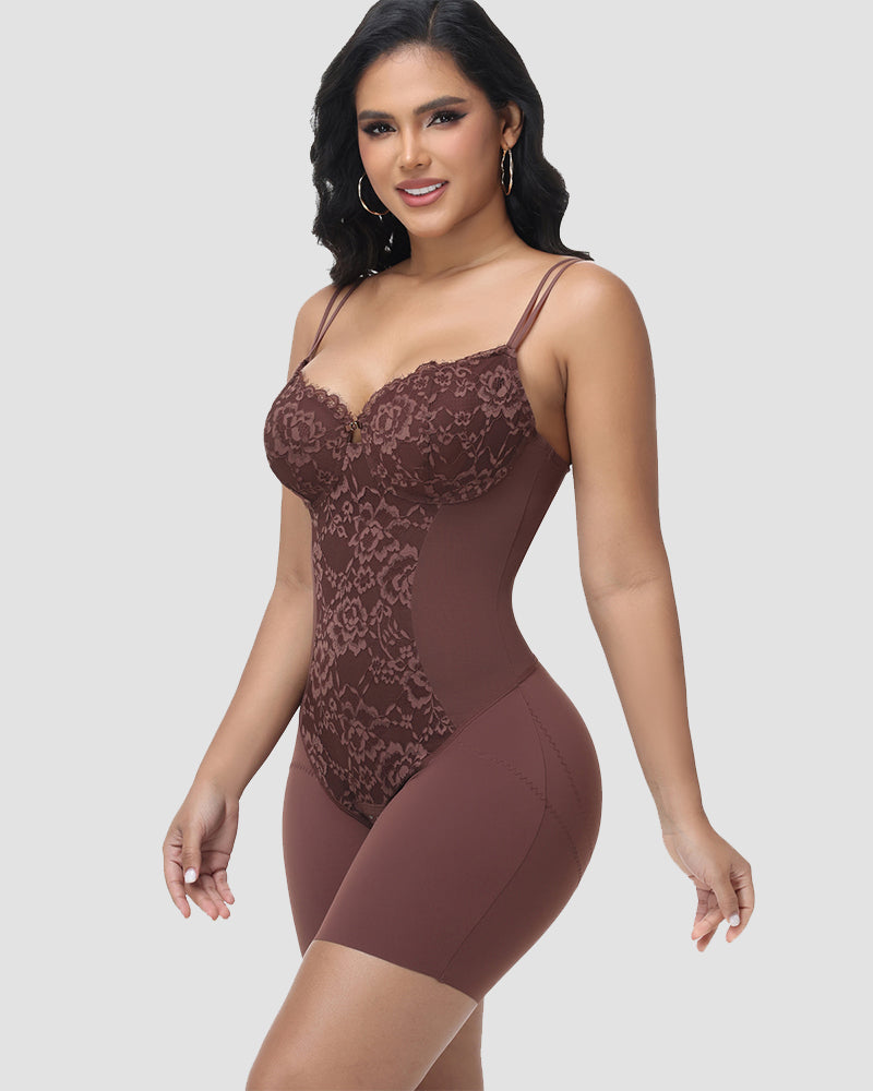 Shapshe® Body de Encaje con Sostén Incorporado Moldeador