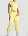 Conjunto de Yoga Ajustado para Fitness