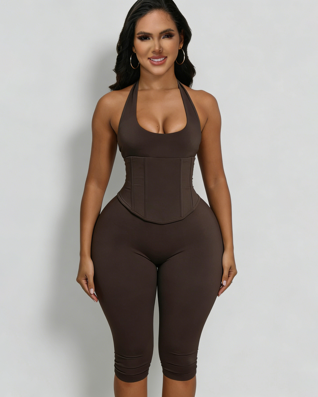 Figura de Reloj de Arena Mono Corsé Capri