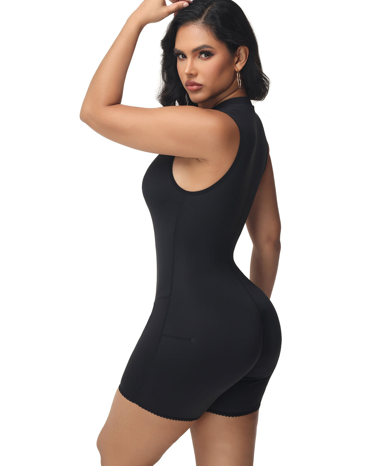 Shapshe® Faja Deportiva 2 en 1 con Cuello Alto y Doble Capa