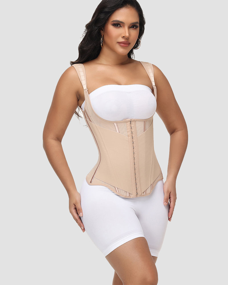 Shapshe® Top tipo Tank Curvo para Mujer con Cinturilla Modeladora
