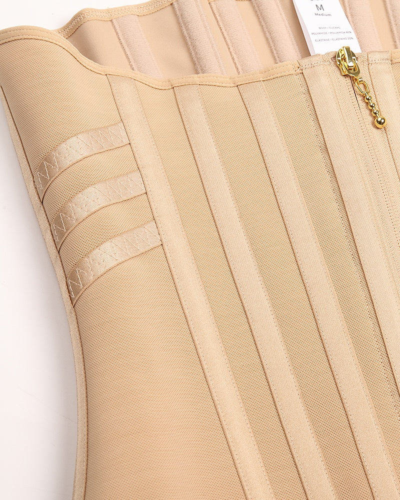 Shapshe® Corset Cinturilla Curvada con Ballenas, Alta Compresión para Cintura Pequeña