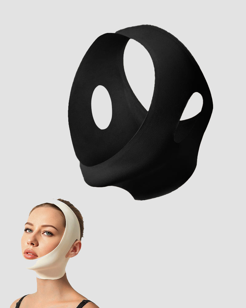 Venda de compresión facial de cobertura total postoperatoria