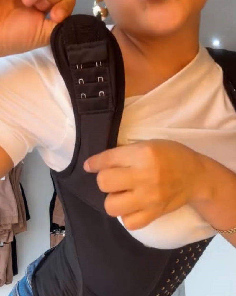 Fajas Colombianas Corsé Reductor de Abdomen con Ganchos