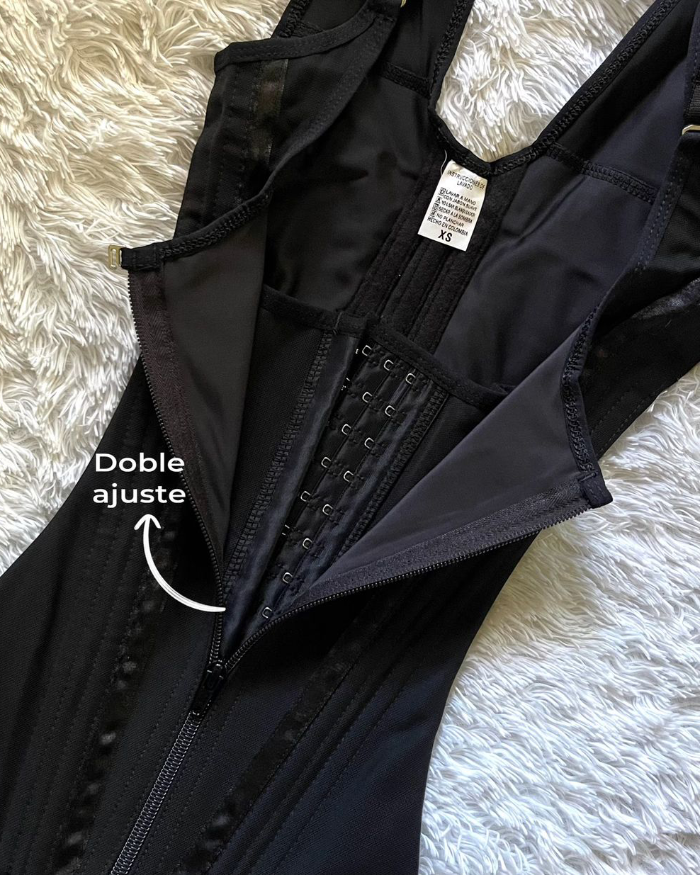 Faja Colombiana Corset Moldeadora de Cintura Reloj de Arena con Control de Abdomen