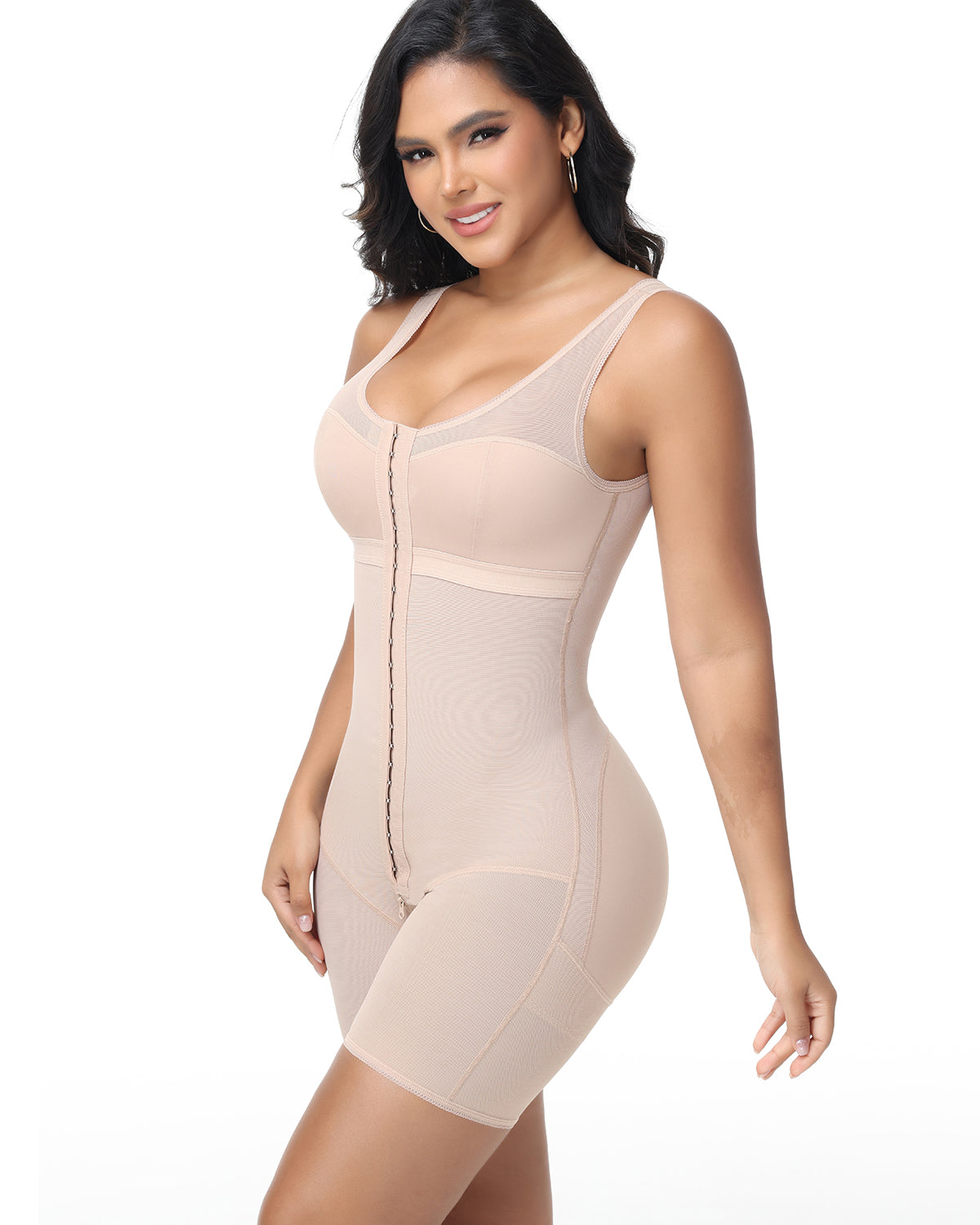Shapshe® Fajas Colombianas Elastizadas Moldeadoras de Cuerpo Hasta Medio Muslo (Preventa)