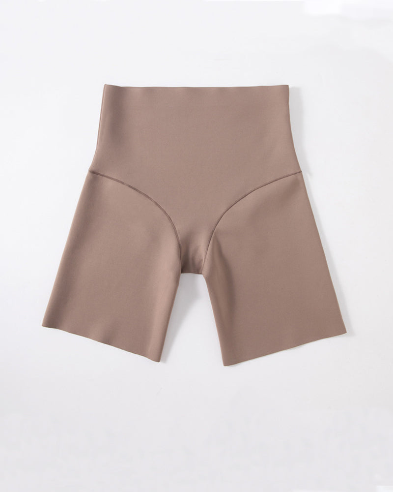 Shorts moldeadores de faja gruesos antideslizantes con control de abdomen y elasticidad sin costuras